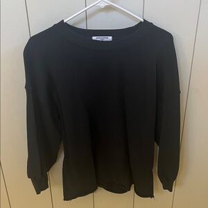 Perfectwhitetee Niall Charcoal Long Sleeve sweatshirt